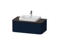 Тумба под раковину Duravit Happy D.2 Plus  цвет-темно-синий шелковисто-матовый HP494109898 hog2