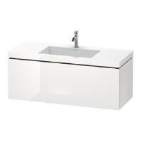 Тумба под раковину Duravit L-Cube  цвет-белый глянцевый LC6919O8585 hog2