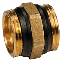 Ниппель 3/4" нехромированный с герметичной прокладкой R189DY004 Ниппель 3/4" нехромированный с герметичной прокладкой R189DY004