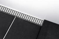 Комплект TECElinus для монтажа дренажного канала с декоративной решеткой "straight", 90 см 15100099