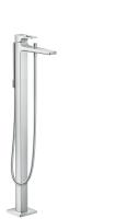 Смеситель для ванны, напольный, однорычажный, с рукояткой-петлей Hansgrohe Metropol, хром 74532000 Смеситель для ванны, напольный, однорычажный, с рукояткой-петлей Hansgrohe Metropol, хром 74532000