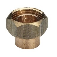 Резьбовое соединение Viega 35 х 1 1/2" с коническим уплотнением бронза модель 94384G 130794 HogPer