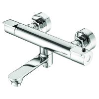 Смеситель термостатический для ванны с поворотным изливом Swedbe Mercury 9045