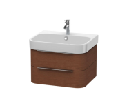 Тумба под раковину Duravit Happy D  цвет-американский орех H2636401313 hog2