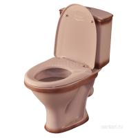 Унитаз-компакт Santeri Вест декор бежевый 1.P201.8.S07.00B.F Унитаз-компакт Santeri Вест декор бежевый 1.P201.8.S07.00B.F