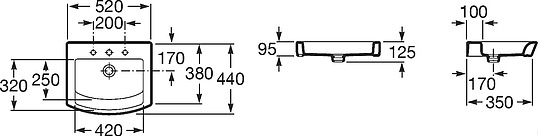 Раковина Roca Hall 32788200H