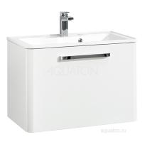Тумба под раковину Aquaton Валенсия 75 белый жемчуг 1A123601VAG30
