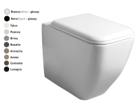 Унитаз CIELO Shui Comfort безободковый  материал-керамика, цвет-Cemento SHCOVAKTR CM hog3