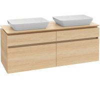 Тумба под раковину Villeroy&Boch Legato  цвет-дуб графитовый B72300FQ hog2