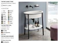 Раковина CIELO Catino Ovale  700 мм, материал-керамика, цвет-Avena CALAO AV hog4 Раковина CIELO Catino Ovale  700 мм, материал-керамика, цвет-Avena CALAO AV hog4