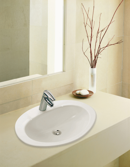 Раковина Jacob Delafon Ovale Dessus E1273 63 см