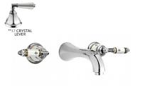 Смеситель для раковины Nicolazzi Teide Crystal Lever 1977 CR 17 hog