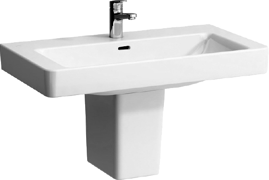 Раковина Laufen Pro S 8.1396.5.000.104.1 85 см Раковина Laufen Pro S 8.1396.5.000.104.1 85 см