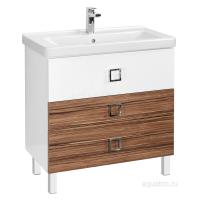 Тумба под раковину Aquaton Стамбул 85 М эбони темный 1A145901ST560