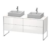 Тумба под раковину Duravit XSquare  цвет-белый глянцевый XS4927B2222 hog2