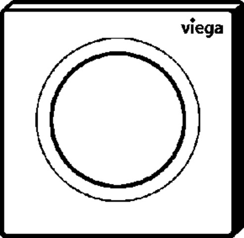 Панель смыва Viega Prevista для писсуара 774493 Панель смыва Viega Prevista для писсуара 774493