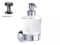 Дозатор для жидкого мыла Jorger Valencia с держателем  638.00.006.096 Дозатор для жидкого мыла Jorger Valencia с держателем  638.00.006.096