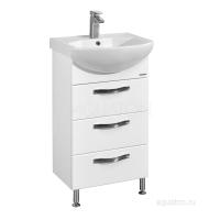 Тумба под раковину Aquaton Ария 50 Н белый 1A140201AA010