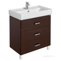 Тумба под раковину Aquaton Америна 80 М темно-коричневая 1A169101AM430