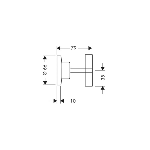 Вентиль Hansgrohe Axor Citterio