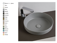 Раковина CIELO Enjoy  400 мм, материал-керамика, цвет-Basalto EJLASIT BA hog4