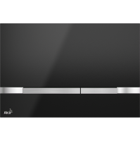 Кнопки смыва AlcaPlast FLAT COLOR STRIPE Черная Кнопки смыва AlcaPlast FLAT COLOR STRIPE Черная