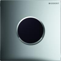 Система электронного управления смывом писсуара Geberit, питание от сети, защитная крышка типа 10: матовый хром, глянцевый хром 116.025.KN.1