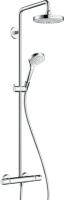 Душевая стойка Hansgrohe Croma Select S 180 2jet 27253400 с термостатом