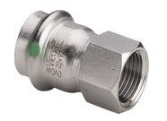 Переход ВP 18 х 3/4" Viega Sanpress Inox c SC-Contur нержавеющая сталь модель 2312 436605 HogPer