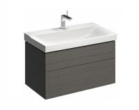 Тумба под раковину Keramag Xeno2 цвет-серый дуб 807292000