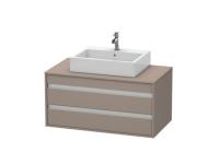 Тумба под раковину Duravit Ketho  цвет-базальт матовый KT665504343 hog2