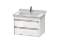 Тумба под раковину Duravit Ketho  цвет-белый глянцевый KT664302222 hog2