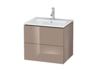 Тумба под раковину Duravit L-Cube  цвет-капучино глянцевый LC624008686 hog2