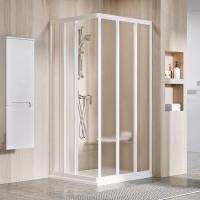 Душевой уголок RAVAK SUPERNOVA ASRV3-80 белый+Гpапе 15V40102ZG