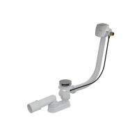 Сточный комплект с заполнением переливом RAVAK хром (квадратный) X01438