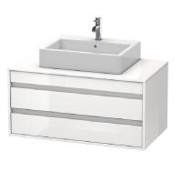 Тумба под раковину Duravit Ketho  цвет-белый глянцевый KT665502222 hog2