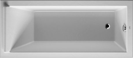 Ванна DURAVIT STARCK NEW прямоугольная 1700 х 750 мм, встраиваемая или для панелей, 700335000000000
