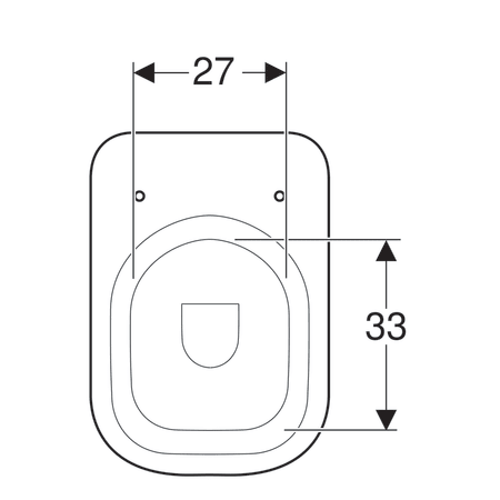 Унитаз напольный Geberit Renova Comfort Square, 6л 218500000