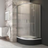 Душевой уголок RAVAK BLIX BLCP4-90 SABINA сатин+ Грапе 3B270U40ZG