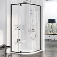 Душевой уголок RAVAK PIVOT PSKK3-100 чёрный+Транспарент 376AA300Z1 Душевой уголок RAVAK PIVOT PSKK3-100 чёрный+Транспарент 376AA300Z1