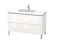Тумба под раковину Duravit L-Cube  цвет-белый глянцевый LC6939O2222 hog2