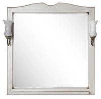 Зеркало ASB-Woodline Верона 105+светильники Бежевый 11427