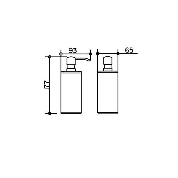 Дозатор для жидкого мыла Keuco Plan  14952070100