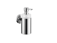 Дозатор для жидкого мыла Hansgrohe Logis механический (нажимной)  40514000 Дозатор для жидкого мыла Hansgrohe Logis механический (нажимной)  40514000