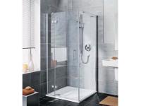 Дверь Kermi Gia XP  2050 x 1130 мм цвет стекла-прозрачный цвет фурнитуры-серебристый глянцевый GX SWR 12020 VA K