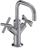 Двухвентильный смеситель для раковины с донным клапаном Jacob Delafon PURIST E14594-3-CP