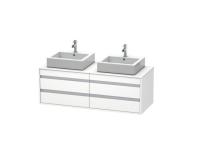 Тумба под раковину Duravit Ketho  цвет-белый матовый KT6657B1818 hog2