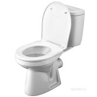Унитаз-компакт Santek Анимо с горизонтальным выпуском 1WH302135