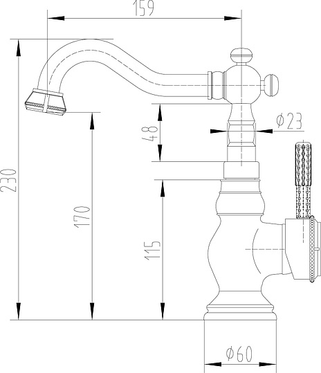 Смеситель Lemark Jasmine LM6644ORB для кухонной мойки
