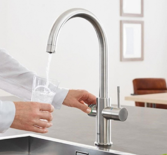 Смеситель Grohe Blue Home 31455DC0 с функцией фильтрации и газирования воды